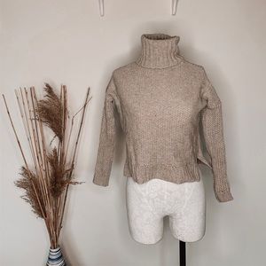 Cream Vince Turtleneck Sweater